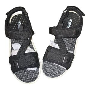 Sonoma Goods For Life' Alexzandre Boys' Sport Sandals. Sz 2 Color-black